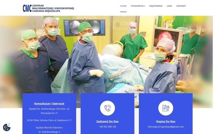 Screenshot of dyskopatia.eu