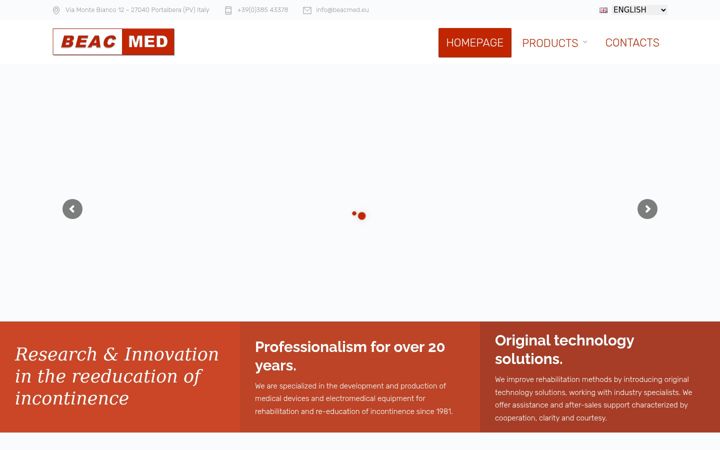 Screenshot of dysmenorrhea.eu