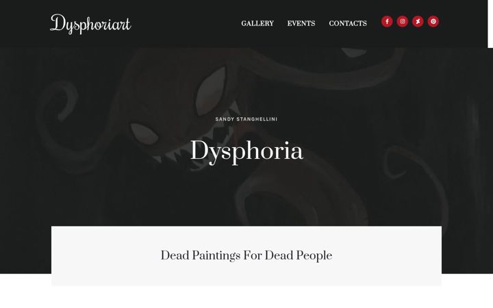 Screenshot van dysphoriart.it
