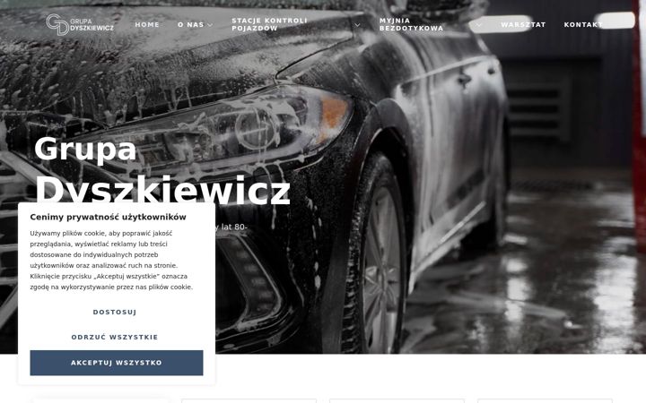 Screenshot von dyszkiewicz.pl