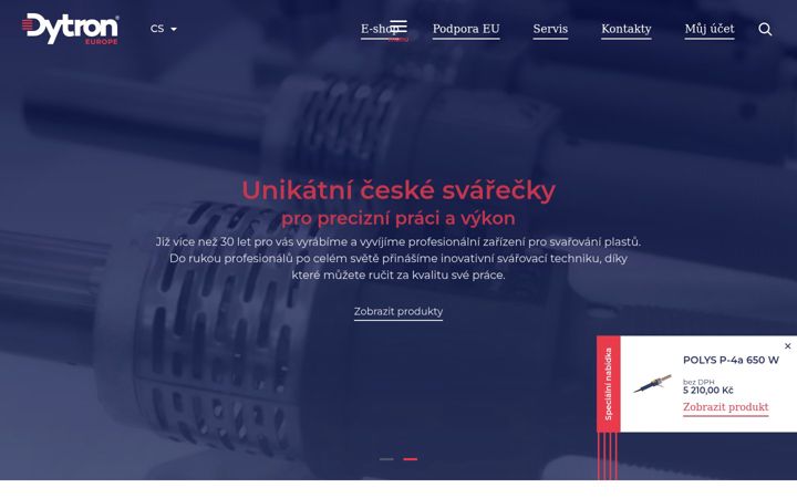 Screenshot of dytron.eu