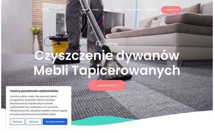 Screenshot von dywany-zywiec.pl