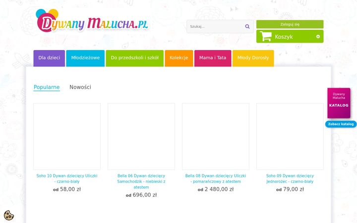 Screenshot von dywanymalucha.pl