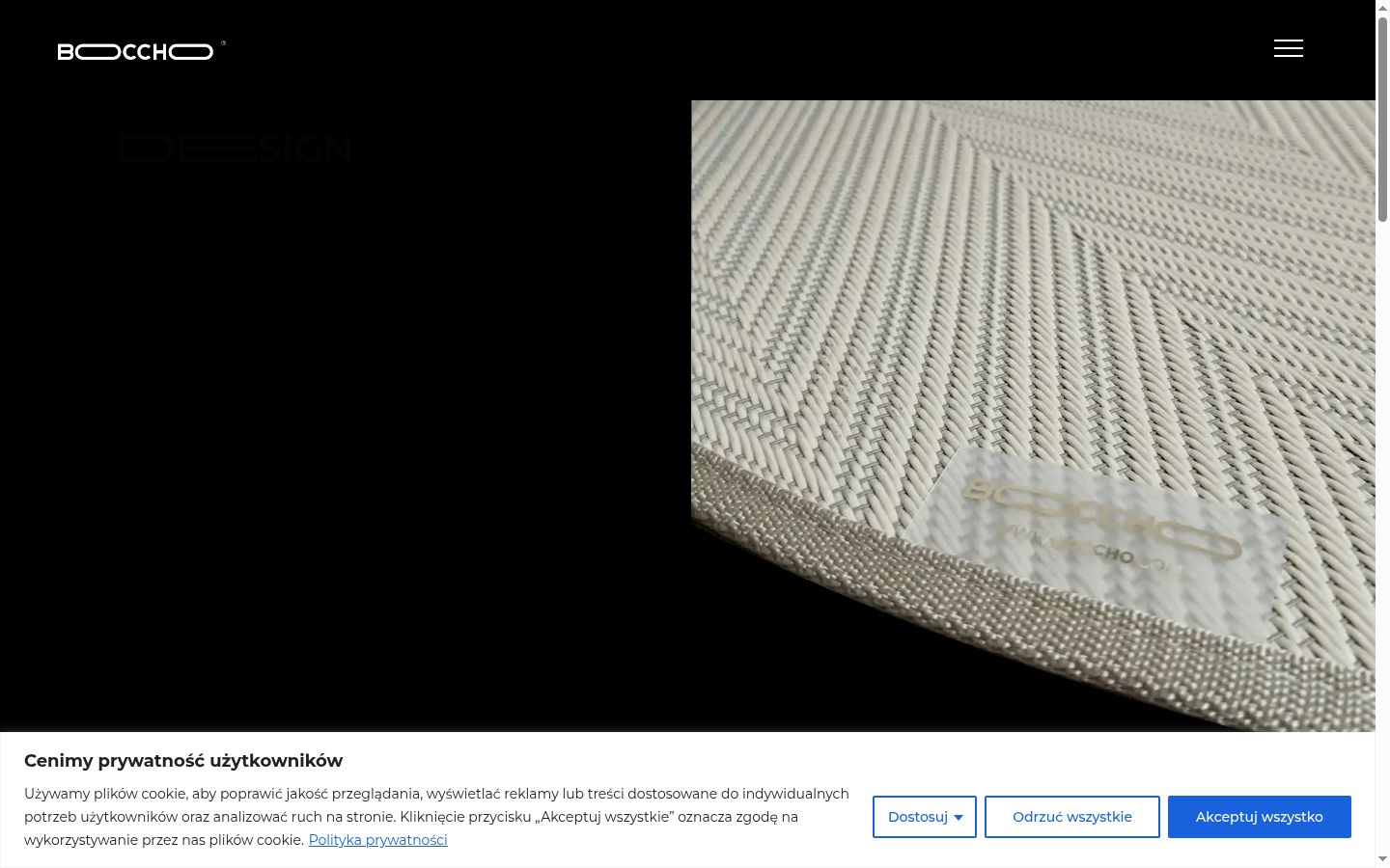 Screenshot des Einwilligungsbanners vor jeglicher Interaktion