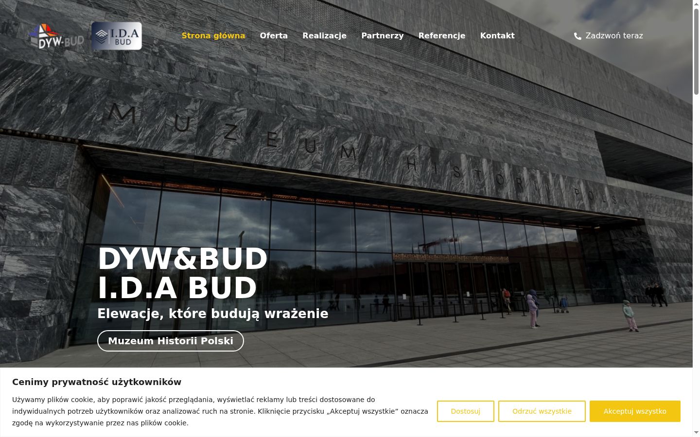 Screenshot des Einwilligungsbanners vor jeglicher Interaktion