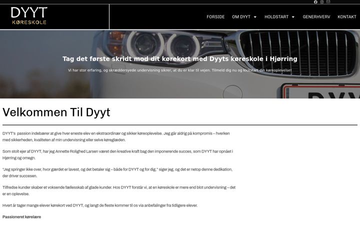 Ekraanipilt saidist dyyt.dk