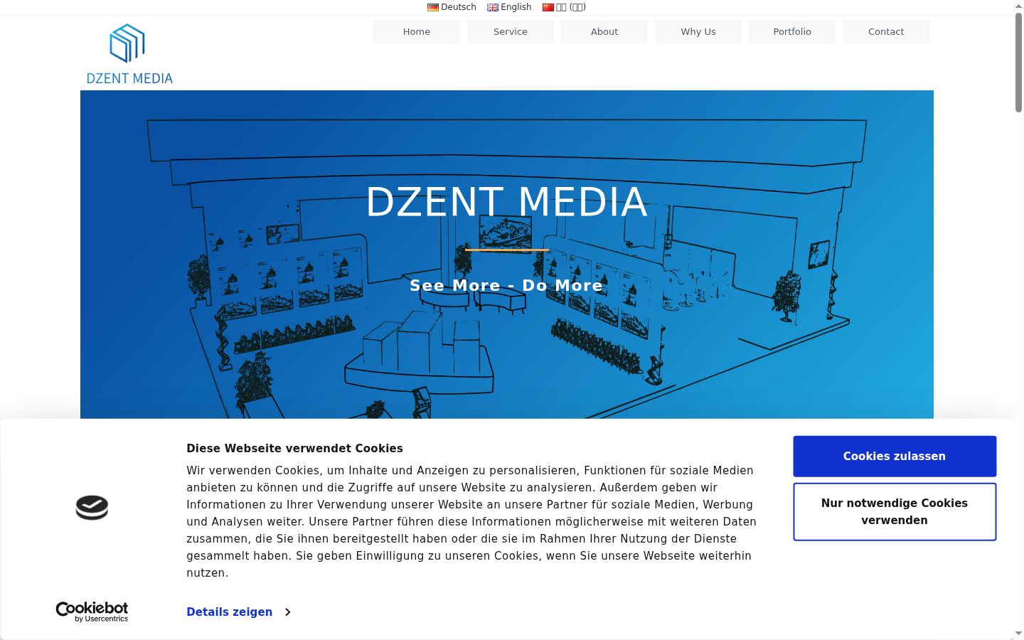 Sutikimo reklamjuostės, rodytos prieš bet kokią sąveiką, ekrano kopija