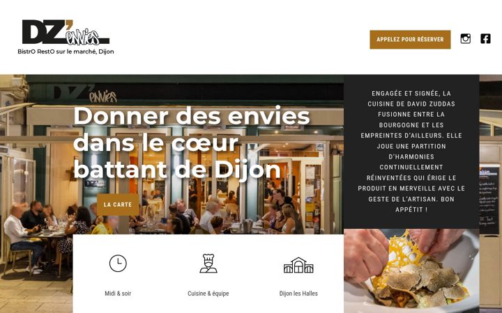 Screenshot of dzenvies.com