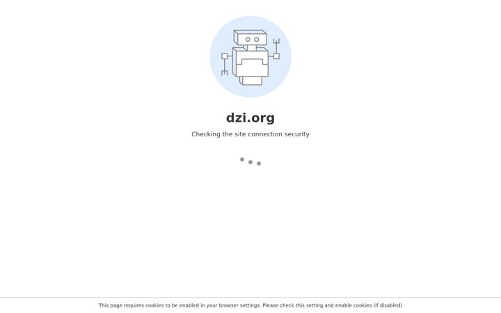Screenshot ta' dzi.org