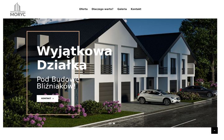 Snímek obrazovky dzialkileszno.pl