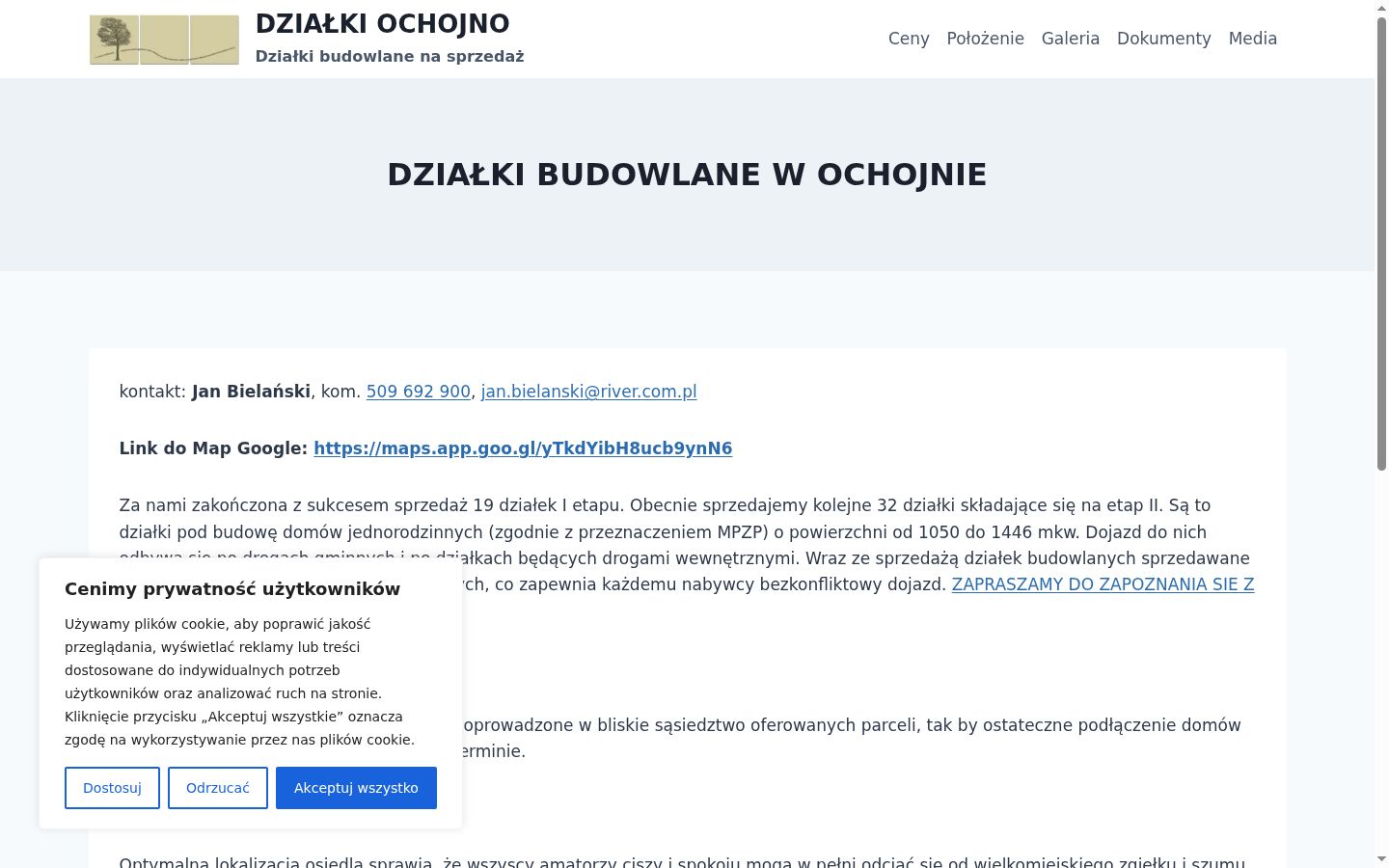 Snímek obrazovky baneru souhlasu zobrazeného před jakoukoli interakcí
