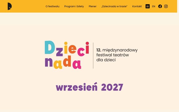 Screenshot di dziecinada.wroclaw.pl