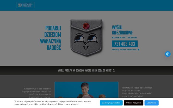 Screenshot ta' dziecisos.org