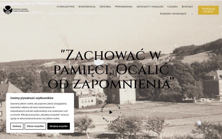 Screenshot di dzieciuratowanewpolsce.pl
