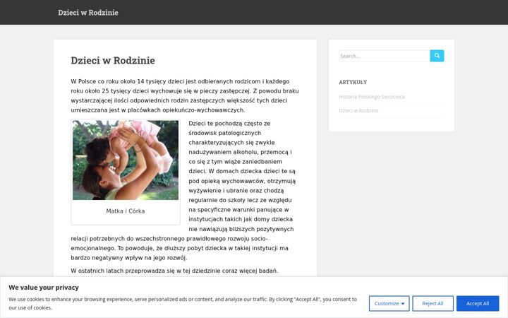 Screenshot ta' dzieciwrodzinie.org