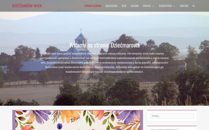 Screenshot di dziecmarow.pl