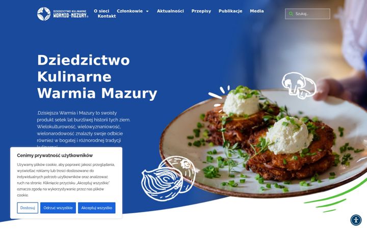 Screenshot von dziedzictwokulinarne.pl