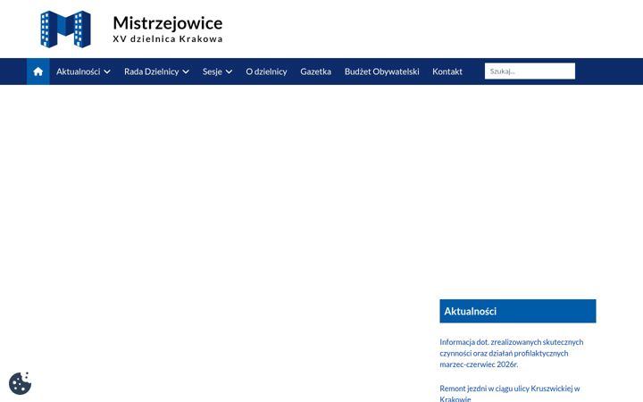Screenshot von dzielnica15.krakow.pl