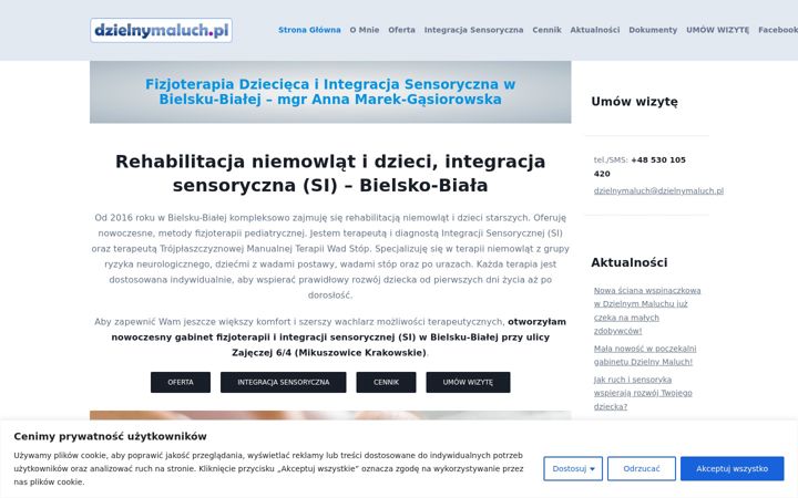 Screenshot di dzielnymaluch.pl