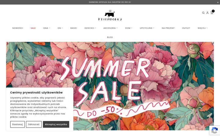 Screenshot of dziendobrysklep.com