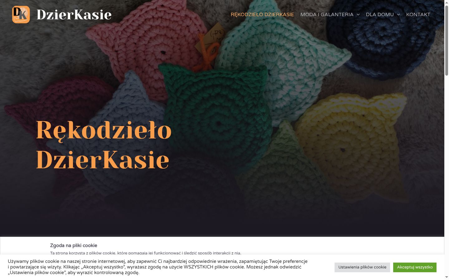 Screenshot tal-banner tal-kunsens muri qabel kwalunkwe interazzjoni