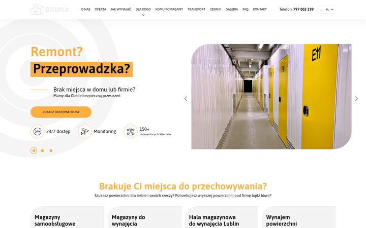 Captura de ecrã de dziupla-magazyny.pl