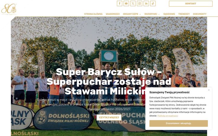 Captura de ecrã de dzpn.pl