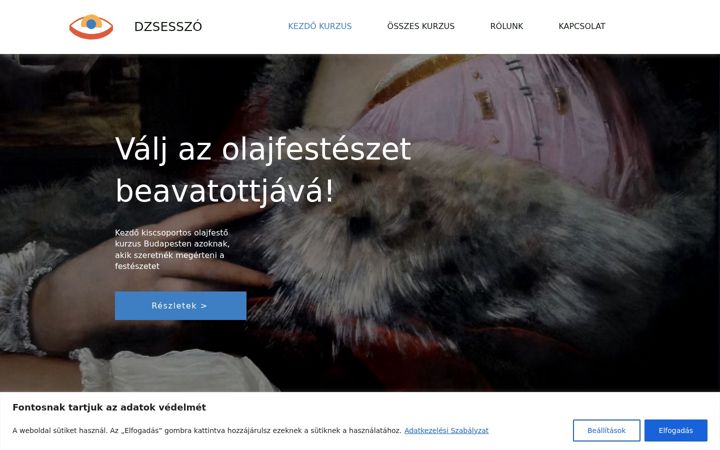 Skjermbilde av dzsesszo.hu