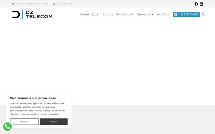 Screenshot stránky dztelecom.com.br