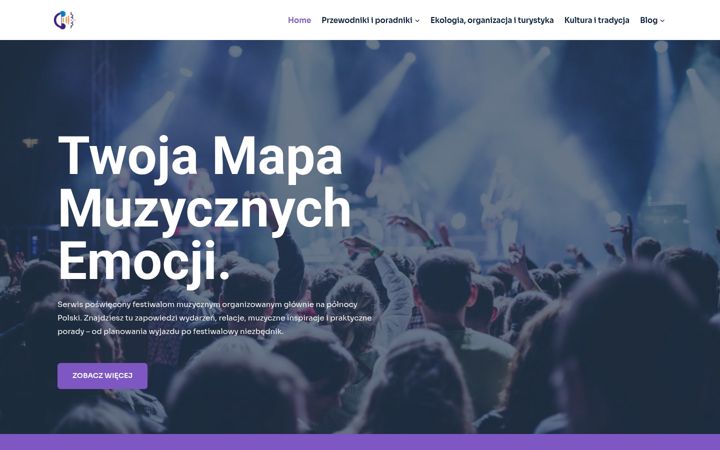 Captura de ecrã de dzwiekipolnocy.pl