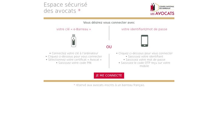 Screenshot of e-aa-v2-prp.avocat.fr