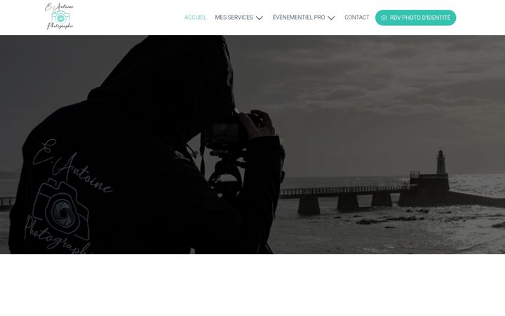 Captura de ecrã de e-antoine-photographie.fr