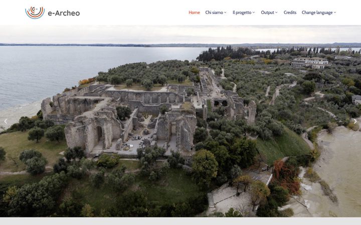 Screenshot van e-archeo.it