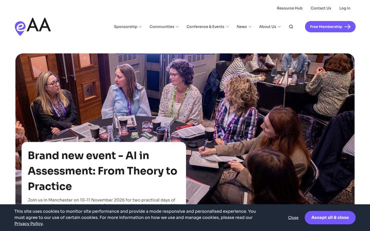 Screenshot of e-assessment.com