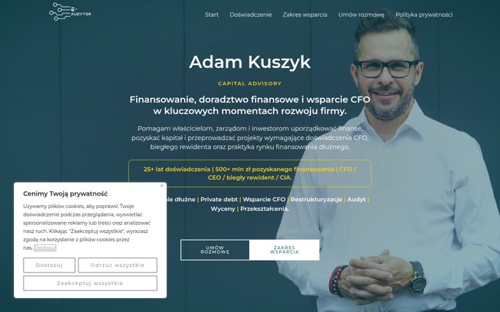 Screenshot ta' e-audytor.com.pl