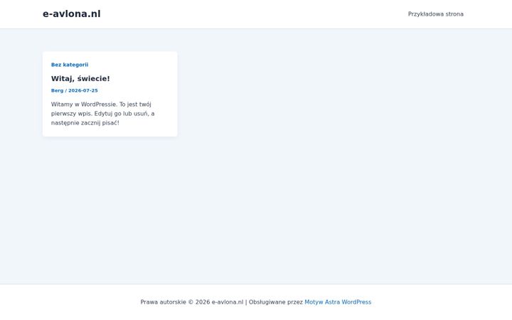 Screenshot di e-avlona.nl
