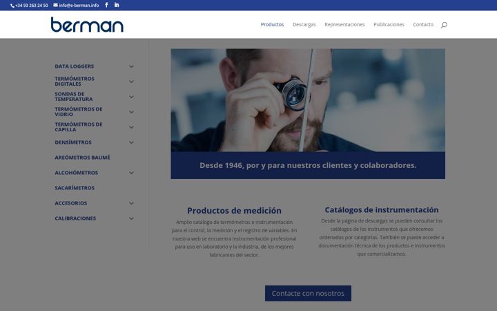 Screenshot von e-berman.info