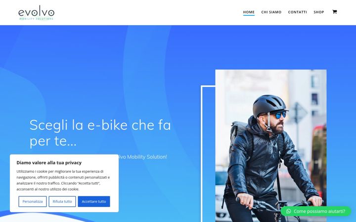 Screenshot van e-biketorino.it