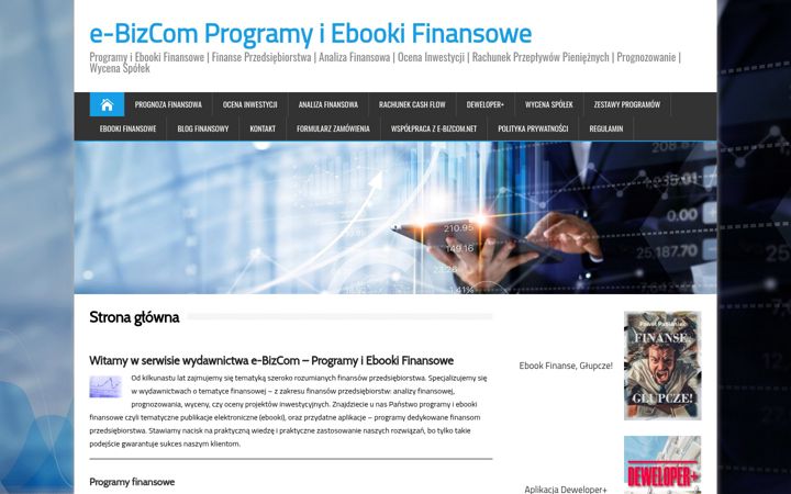 Captura de pantalla de e-bizcom.net