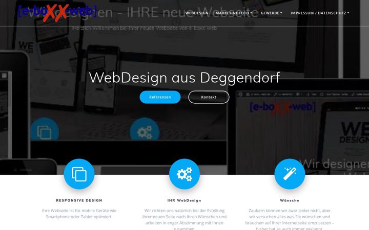 Screenshot of e-boxx-web.de