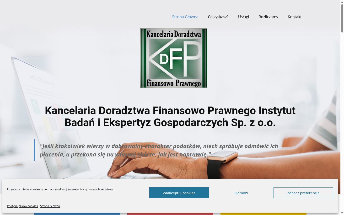 Screenshot tal-banner tal-kunsens muri qabel kwalunkwe interazzjoni