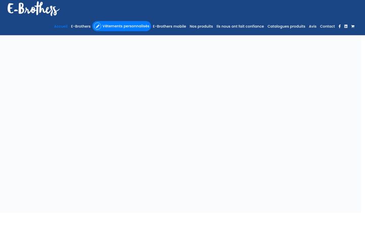 Screenshot of e-brothers.fr