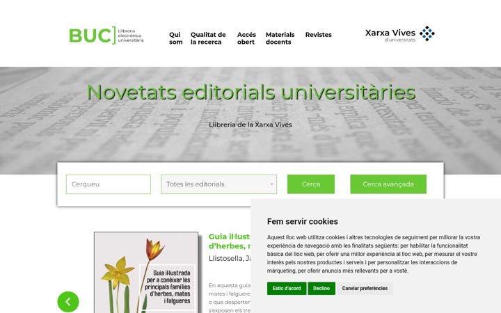Screenshot of e-buc.com