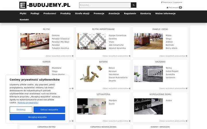 Posnetek zaslona e-budujemy.pl
