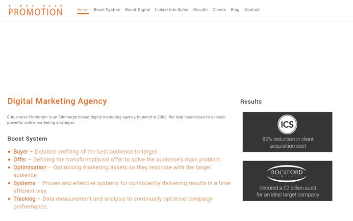 Screenshot του e-businesspromotion.co.uk