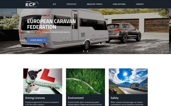 Kuvakaappaus sivustosta e-c-f.com