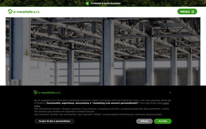 Screenshot van e-casaitalia.it