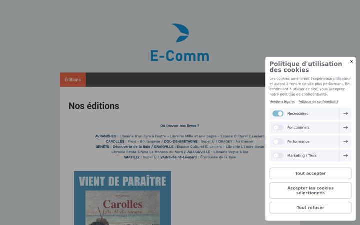 Screenshot of e-comm.fr