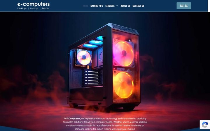 Screenshot του e-computers.co.uk