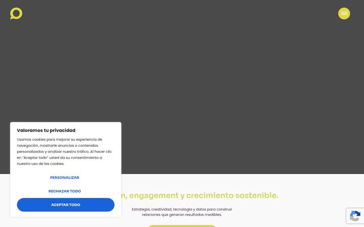 Captura de pantalla de e-comunica.net